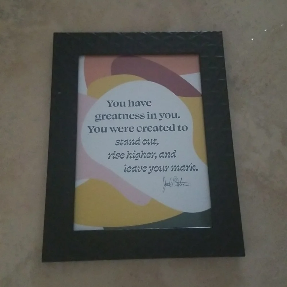 SALE! Inspirational Art NWOT